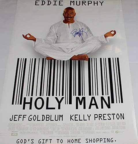 Светият Човек от Еди Мърфи С Автограф 27x40 Голям Плакат Кино Loa