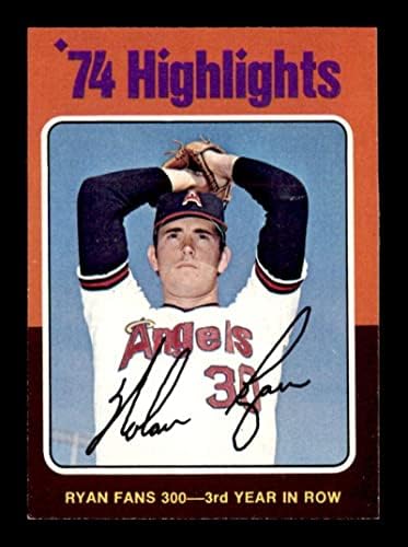 #5 Нолан Райън БЛХЕ [КОПИТО - 1975 Бейзболни картички Topps (Звезда) оценката на EXMT + - Бейзболни картички за начинаещи