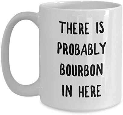 Кафеена чаша HollyWood & влакното наблизо, най-вероятно с Бурбоном - Тук, вероятно има бърбън, Керамични кафеена