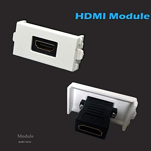 3 Модул HDMI Информация Стенни Панела на Кутията Монтиране на стена Предна Панел Конектор за свързване към електрическата