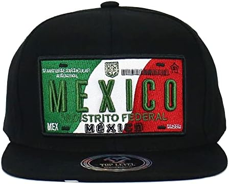 Мексиканска Шапка Мексикански Щати Автоматично Регистрационен Номер, Стил Възстановяване На Предишното Положение Плосък Сметка На Памучен Бейзболна Шапка