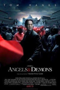 Ангели и Демони 27 x 40 D / S Оригинален Плакат на филма е На един Лист с Ментов Том Хенкс