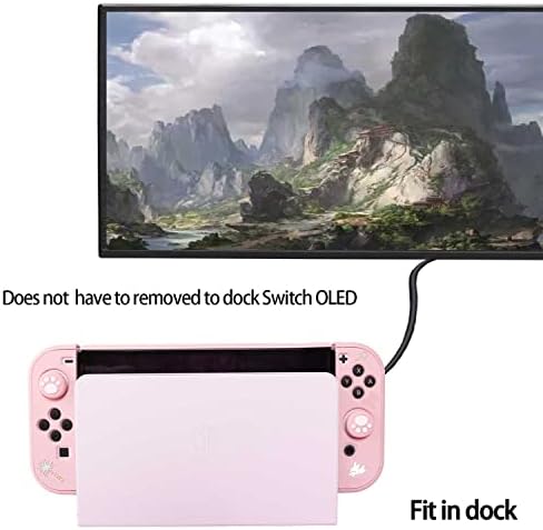 Комплект аксесоари за Nintendo Switch OLED - Розов Комплект аксесоари за момичета за Nintendo Switch Oled Модел