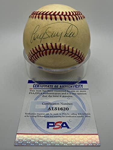 Кори Шнайдер Индианс Уайт Сокс Подписано Автограф Официален Представител на MLB Бейзбол PSA ДНК - Бейзболни Топки