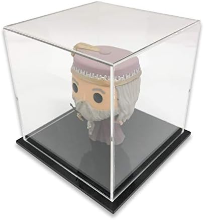Акрилна кутия с капак (5 x 5x 5 -3 мм) – витрина на Бижутерия / Мърчандайзинг / Демонстрация куб / Опаковка за съхранение