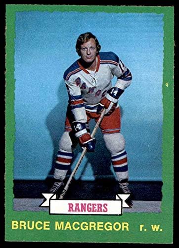 1973 О-Пи-Джи # 201 Брус Макгрегър Ню Йорк Рейнджърс-Хокей на лед (Хокей на карта) Ню Йорк Рейнджърс-Хокей на лед