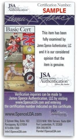 Zeek Братковски и Джон Роуч Подписаха Снимка Пакетиране Размер 8X10 с Автограф от JSA AB55164 - Снимки NFL С автограф
