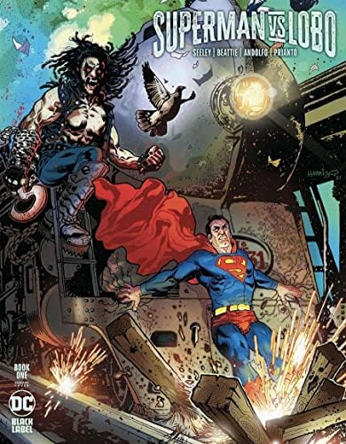 Супермен срещу. Лобо 1Б VF / NM; Комиксите DC | Black Label