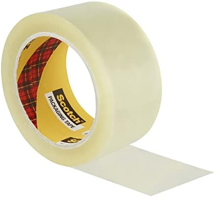 Ролка за опаковане лента Scotch 50 mm x 66 m - Плътен Прозрачен (опаковка от 6 броя)
