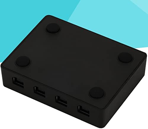 Принтери Mobestech 4-Портов USB Адаптер за споделяне на принтера Превключвател за споделяне на принтера Селектор за споделяне на принтер 2.0 Ръчни USB Ключове