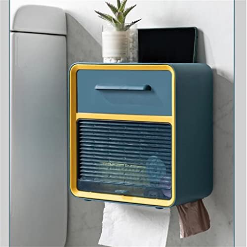 SDGH Перфоратор Без цветовия контраст Титуляр за хартиени кърпи за ръце Кутия за тоалетна хартия, Кутия за тоалетни