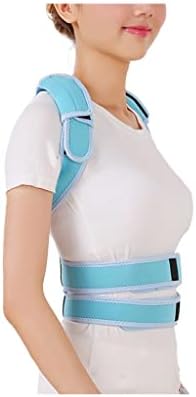 KJHD Регулируема Коректор на стойката на тялото, който Поддържа Гърба, Раменния Бандаж, Поддържащ Колан за гръб