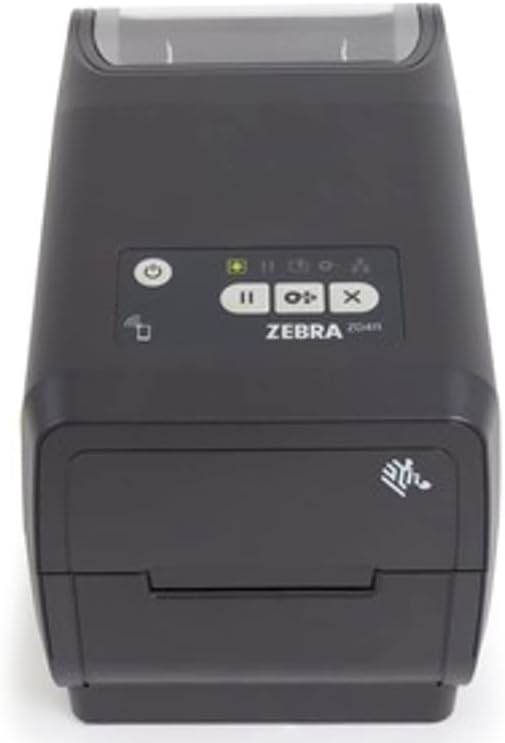 Термопринтер ZEBRA Direct ZD411; 300 dpi, USB, USB хост, Ethernet, BTLE5, американски кабел, швейцария шрифт, EZPL