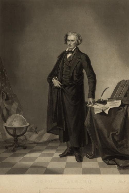 Исторически находки Снимка: Джон Колдуел Калхун,1782-1850,вицепрезидент на Съединените Щати, политик 1