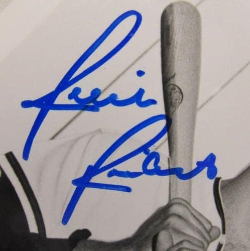Рик Райхардт Подписа Автограф 8x10 Снимка на I - Снимки на MLB с автограф